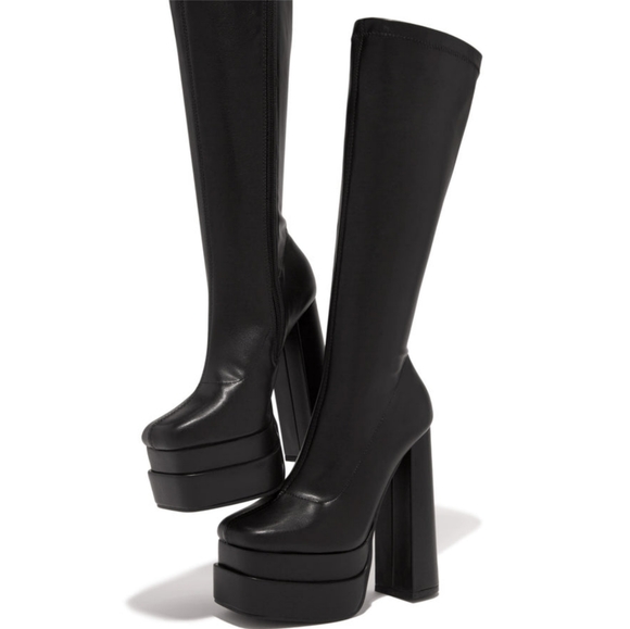 8, 8.5, 9 & 10🖤🎥𝑽𝒆𝒓𝒔𝒂𝒄𝒆 𝑽𝒊𝒃𝒆𝒔 𝑲𝒏𝒆𝒆 𝑩𝒐𝒐𝒕 -BK - Picture 5 of 12